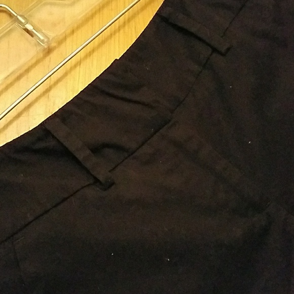 Black Cuffed Dress Shorts - Picture 5 of 6